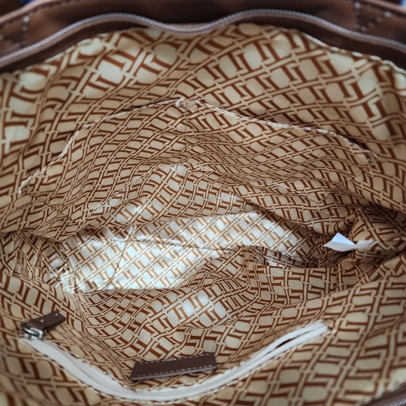 TIGNANELLO LEATHER TOTE SHOULDER BAG - Picture 8 of 11